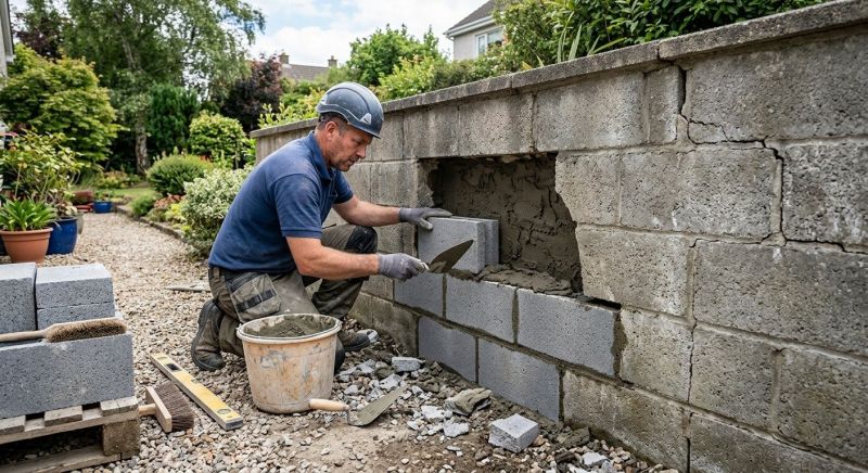 Block Wall Repair in Carteret, NJ