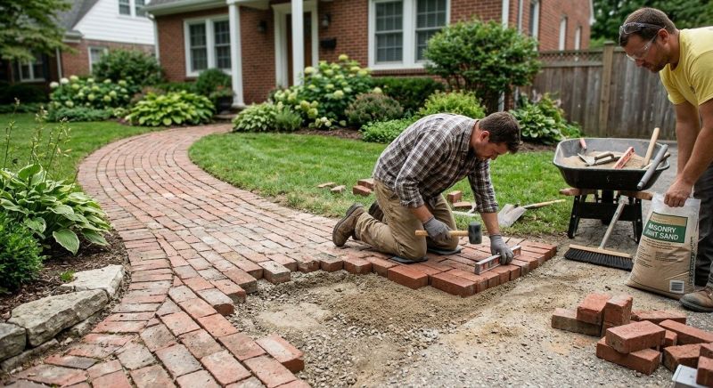 Brick Flatwork Repair in Colts Neck, NJ