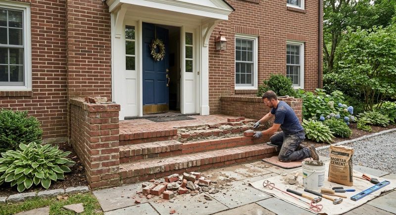 Brick Flatwork Repair in Lakewood, NJ