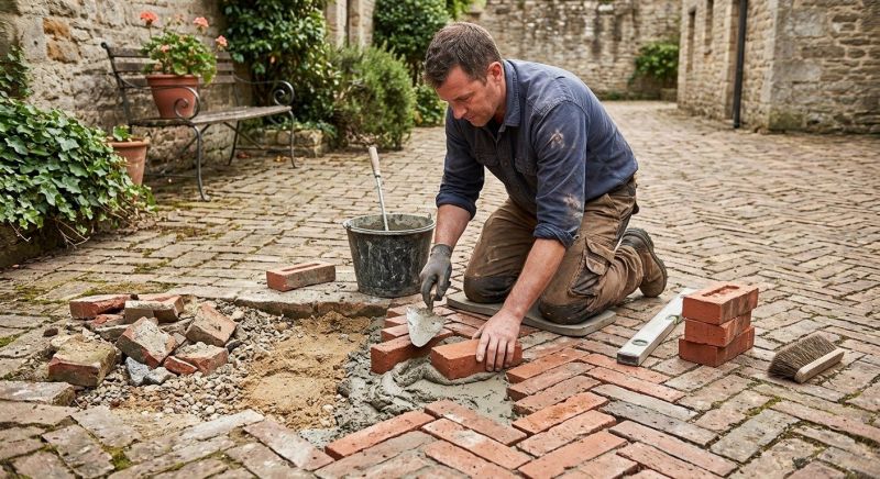 Brick Flatwork Repair in Manasquan, NJ