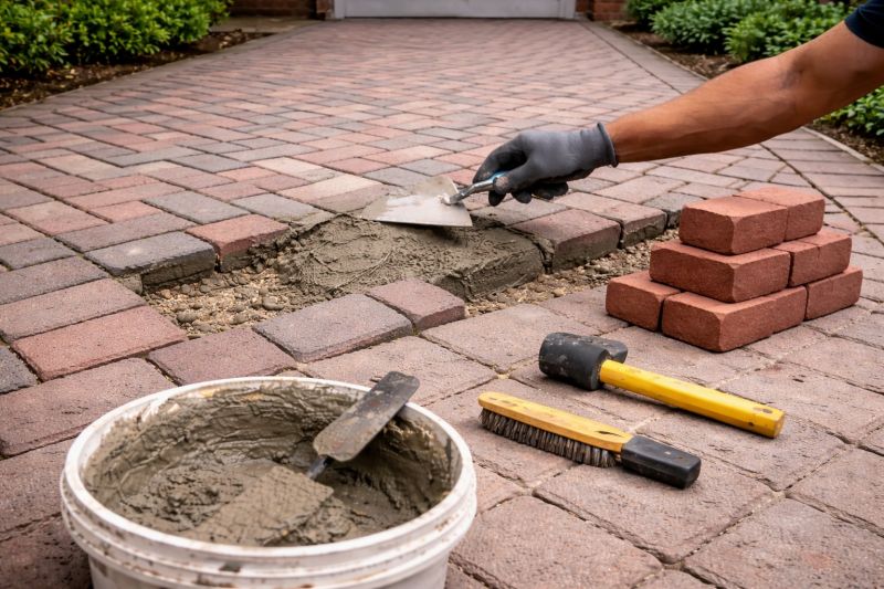 Brick Flatwork Repair in Marlboro, NJ