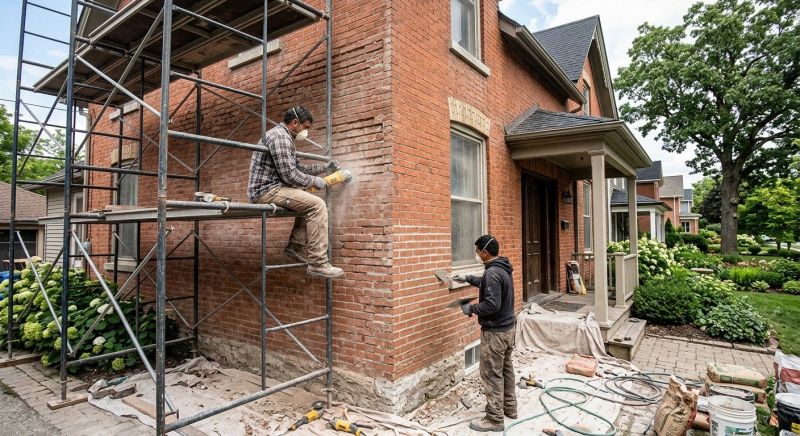 Brick Restoration in Berkeley Heights, NJ