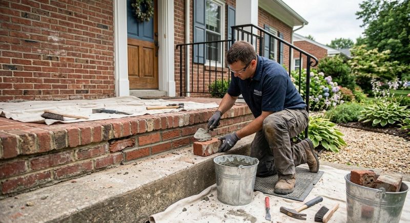 Brick Stairs Repair in Clark, NJ