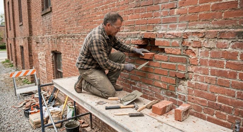 Brick Stairs Repair in Colts Neck, NJ