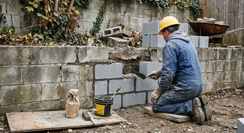 Concrete Block Repair in Gillette, NJ