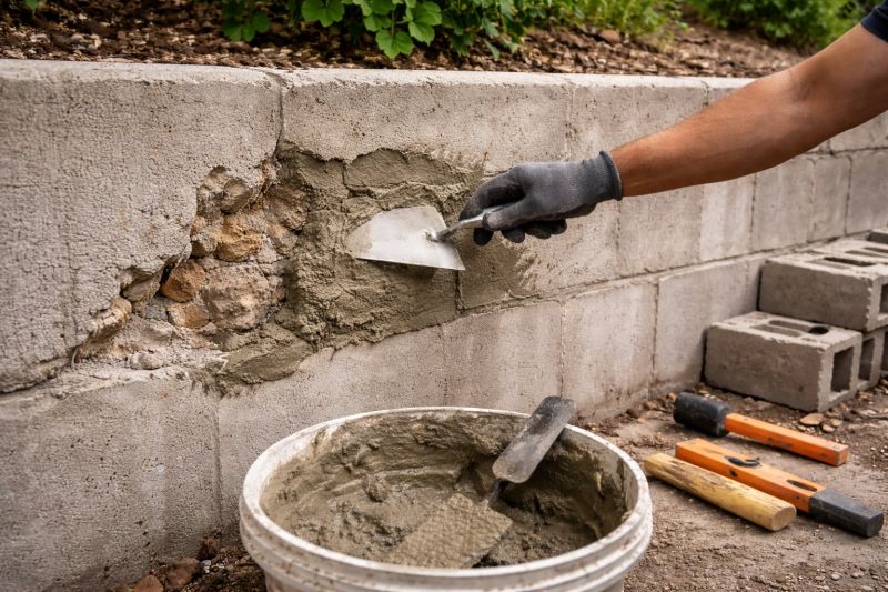 Retaining Wall Repair in Bedminster, NJ