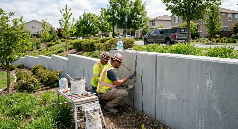 Retaining Wall Repair in Edison, NJ