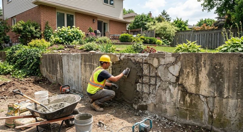 Retaining Wall Repair in Jackson, NJ