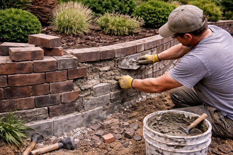 Retaining Wall Repair in Mercer County, NJ