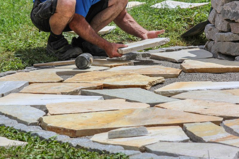 Stone Walkway Repair in Old Bridge, NJ