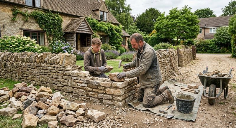 Stone Wall Repair in Somerset, NJ