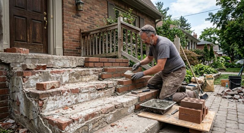 Stonework Repair in Hazlet, NJ