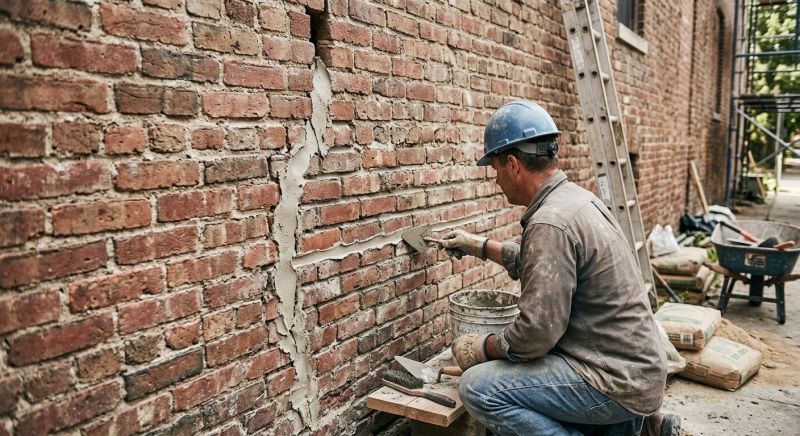 Brick Wall Repair in Stirling, NJ